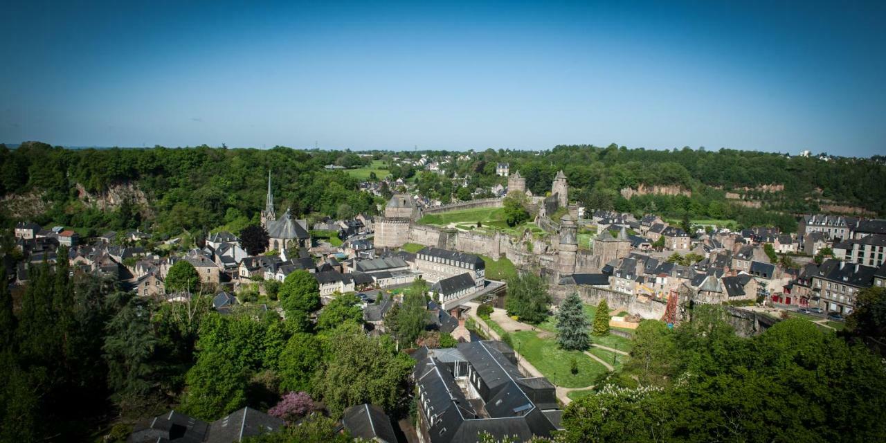 Hotel Particulier Le Mercier De Montigny -Une Nuit Sur Les Remparts- Fougères Exteriér fotografie