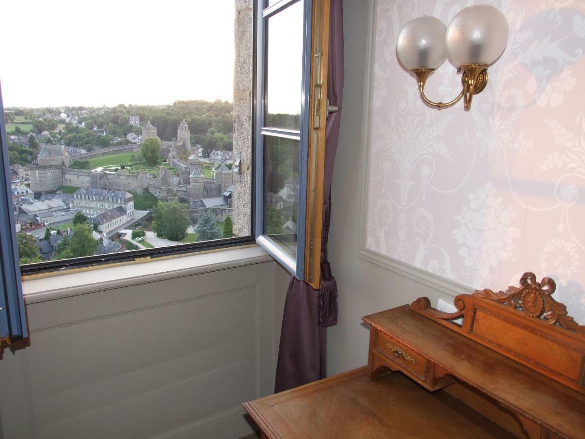Hotel Particulier Le Mercier De Montigny -Une Nuit Sur Les Remparts- Fougères Exteriér fotografie